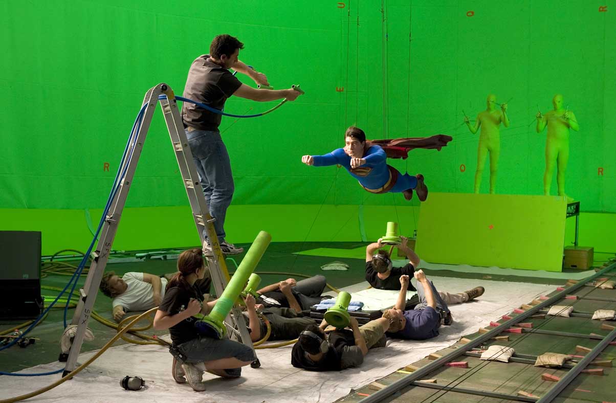 superman green screen